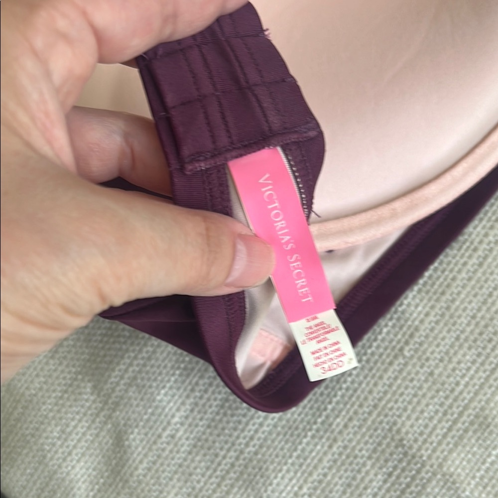 Victoria's Secret Purple Bikini bundle with Bandeau Top padded cleavage - Picture 6 of 10